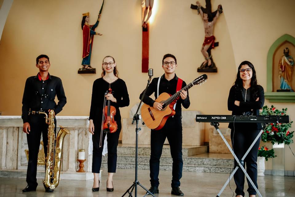 Quarteto mix para casamento