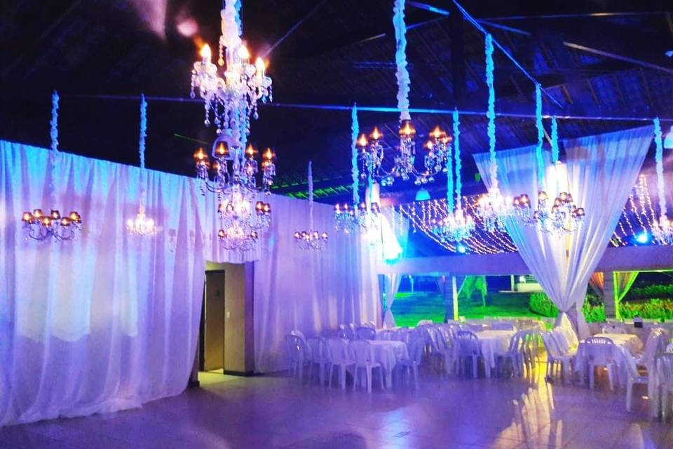 Iluminação casamento