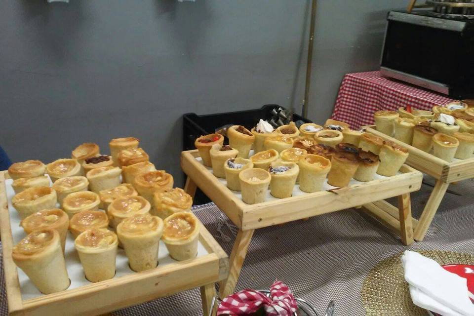 Bandeja propria para os cones