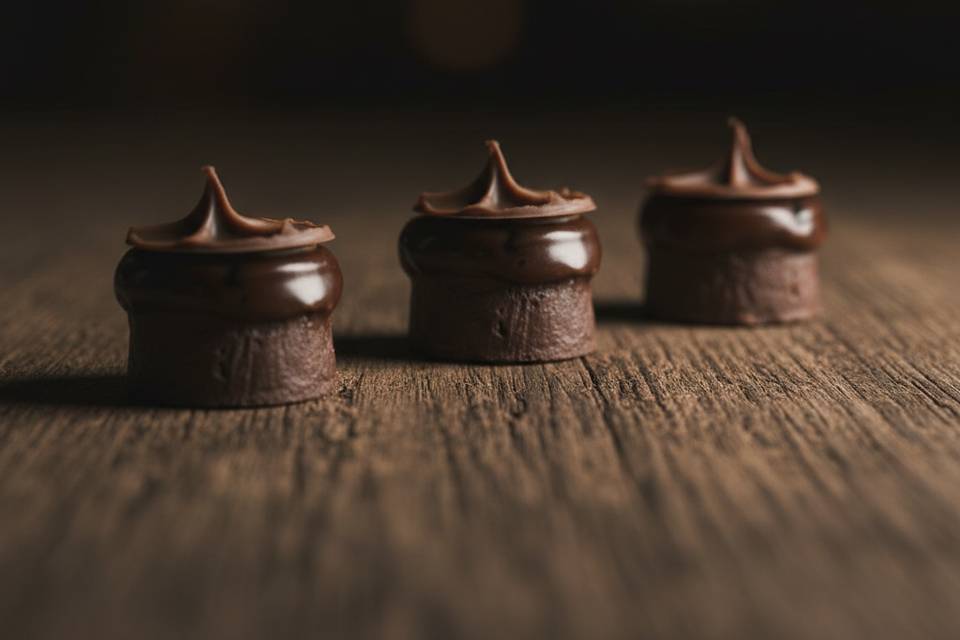 Chocolate com caramelo de café