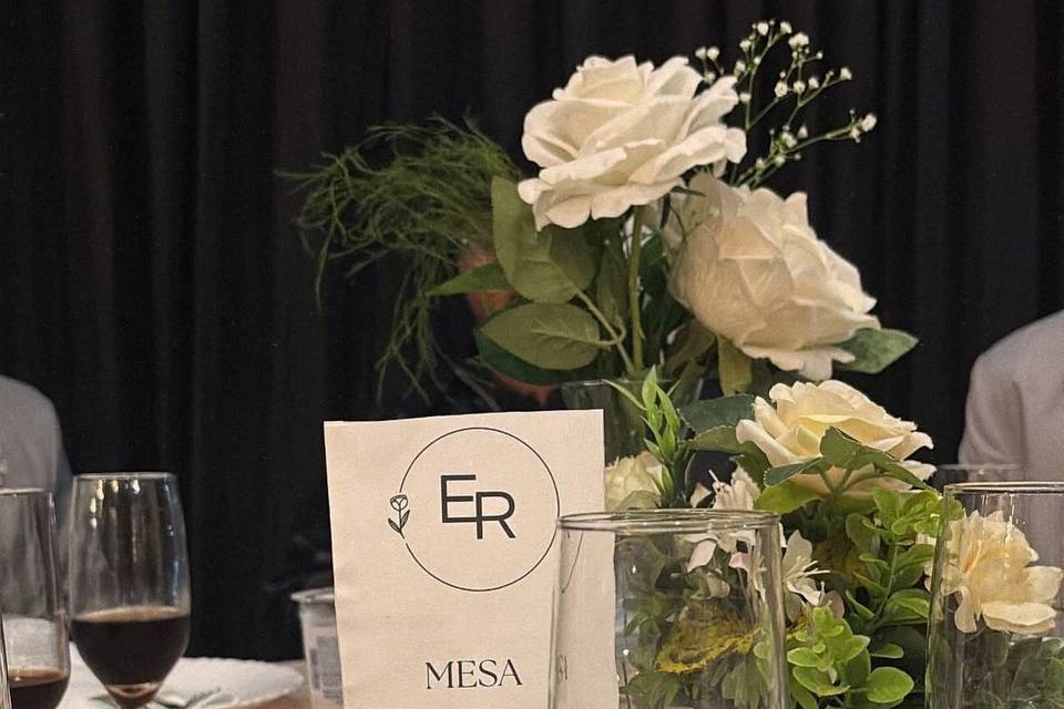 Mesa de convidados