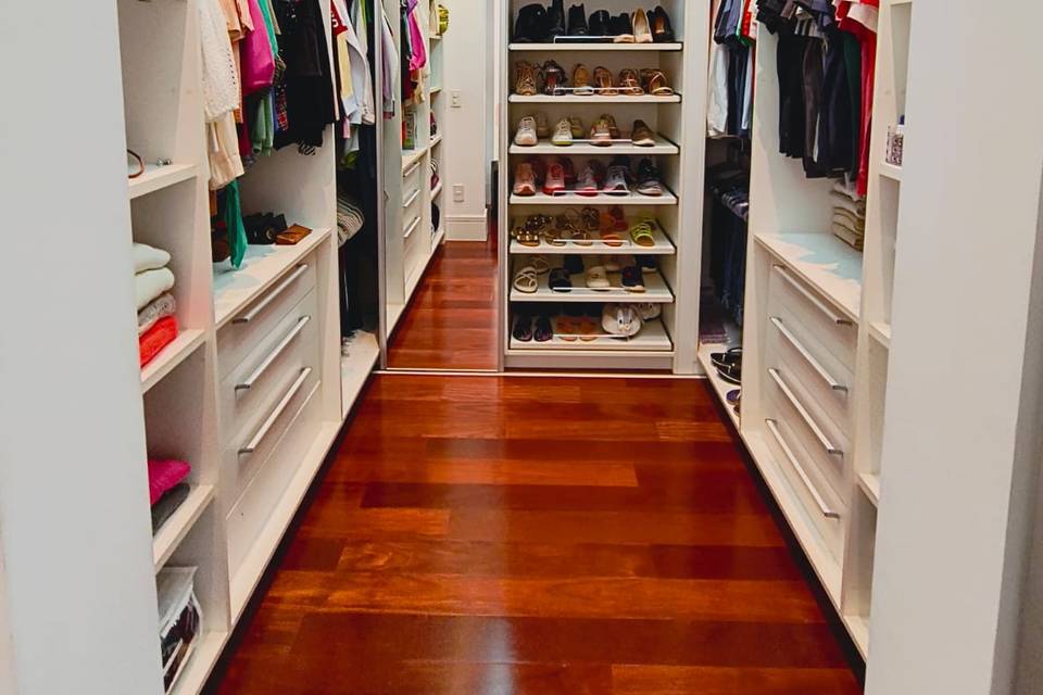 Organização Closet Casal