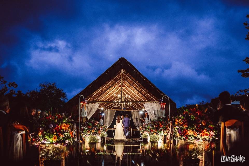 Gazebo - casamento ao ar livre