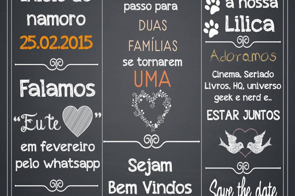 Chalkboard personalizado