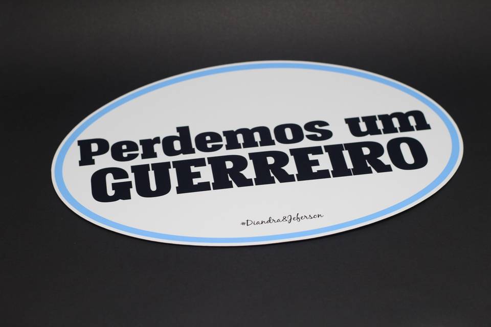 Plaquinhas personalizadas