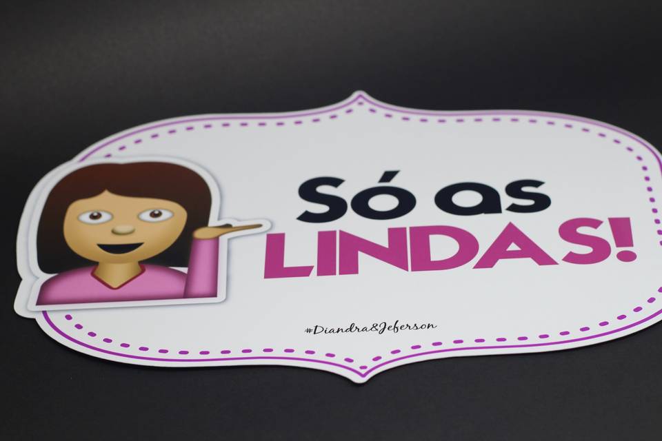 Plaquinhas personalizadas