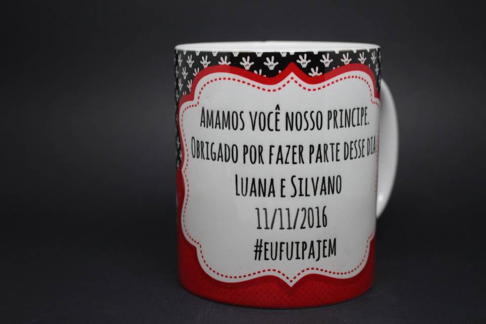 Caneca para pajem