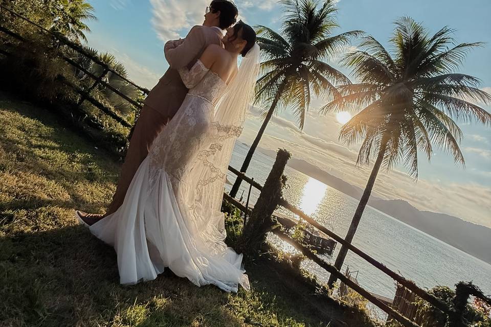 Casamento ao ar livre