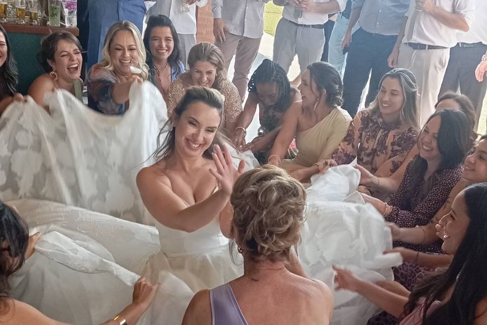 Momento especial com as amigas