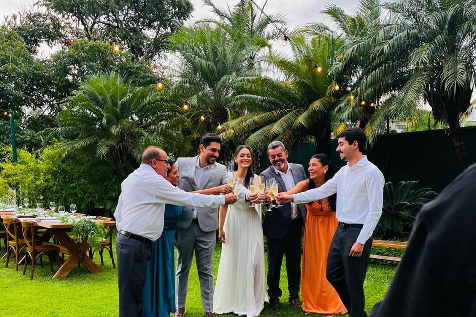 Casamento intimista