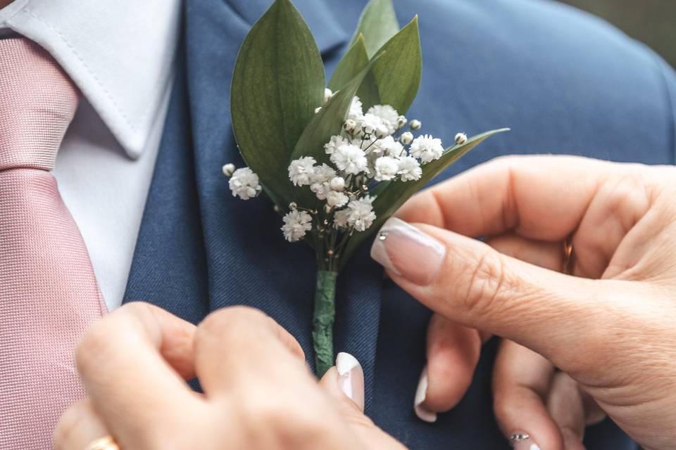 Boutonniere do noivo