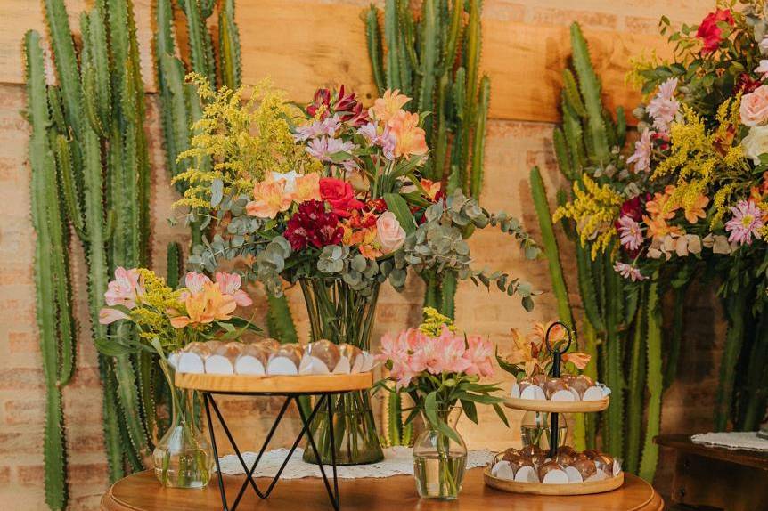 Mesa dos doces