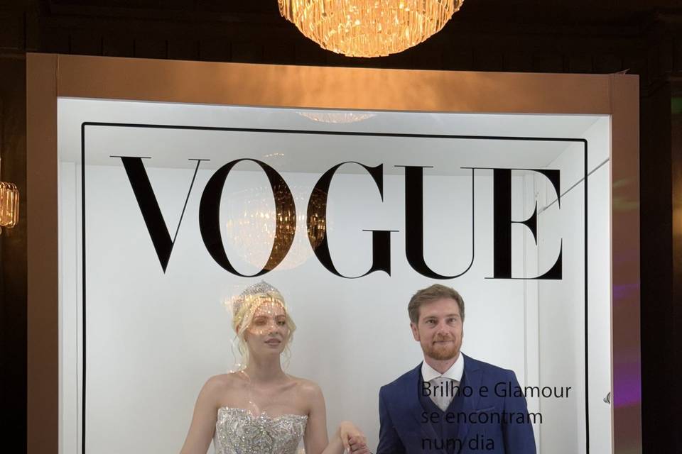 Cabine capa de revista Vogue