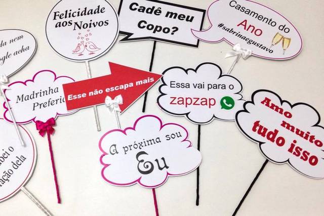 Plaquinhas divertidas