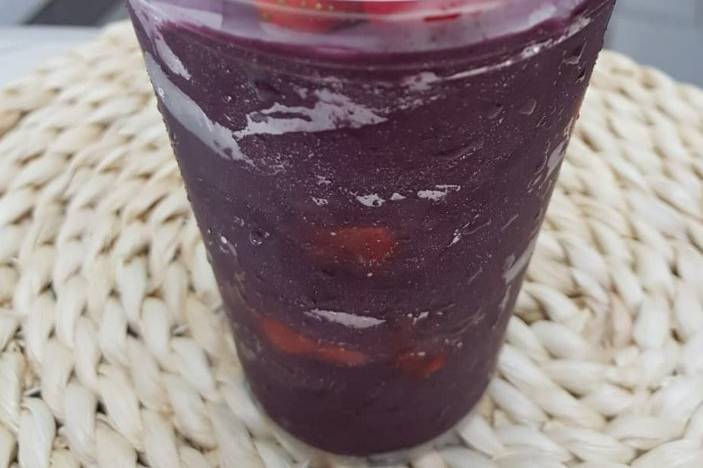 Açaí com morango