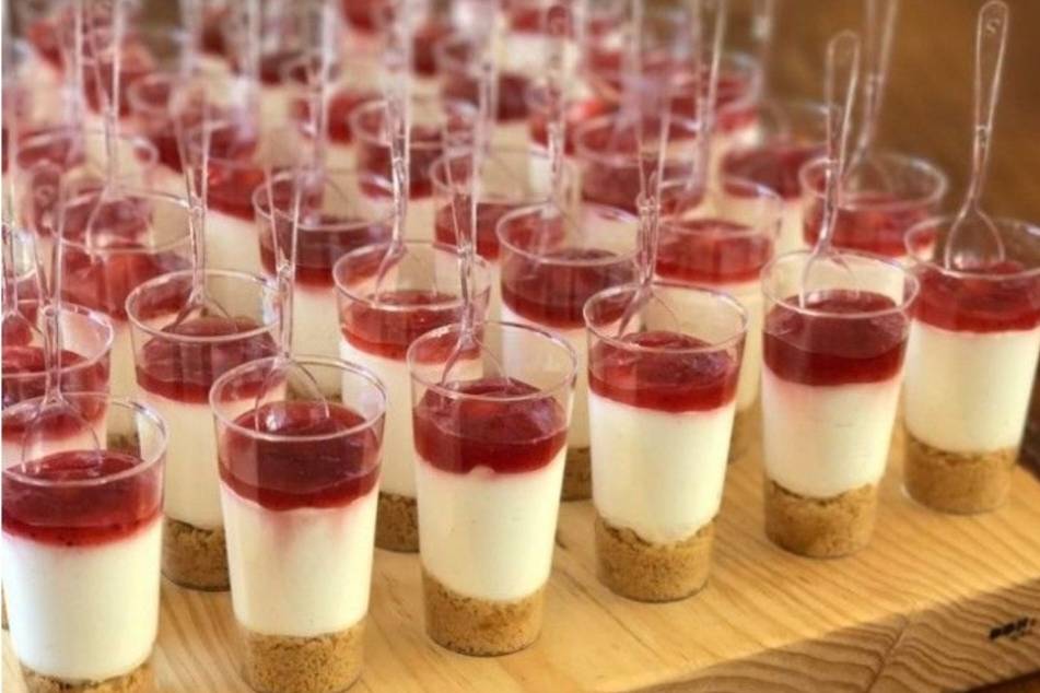 Verrine cheesecake