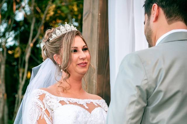 Noivos - foto de casamento