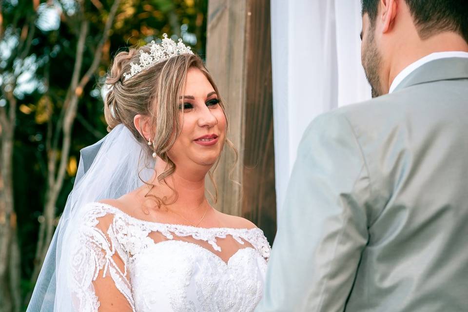 Noivos - foto de casamento