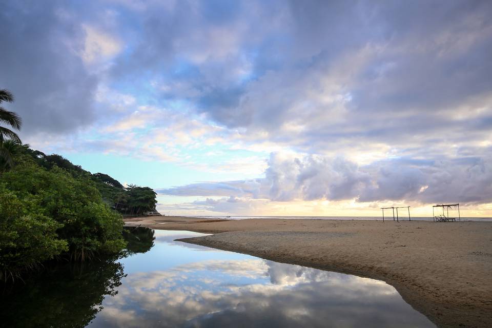 Reflexo do rio