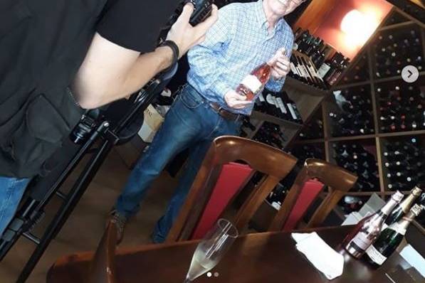 Sommelier em ação