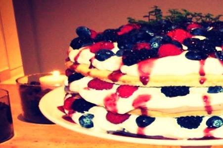Bolo de frutas