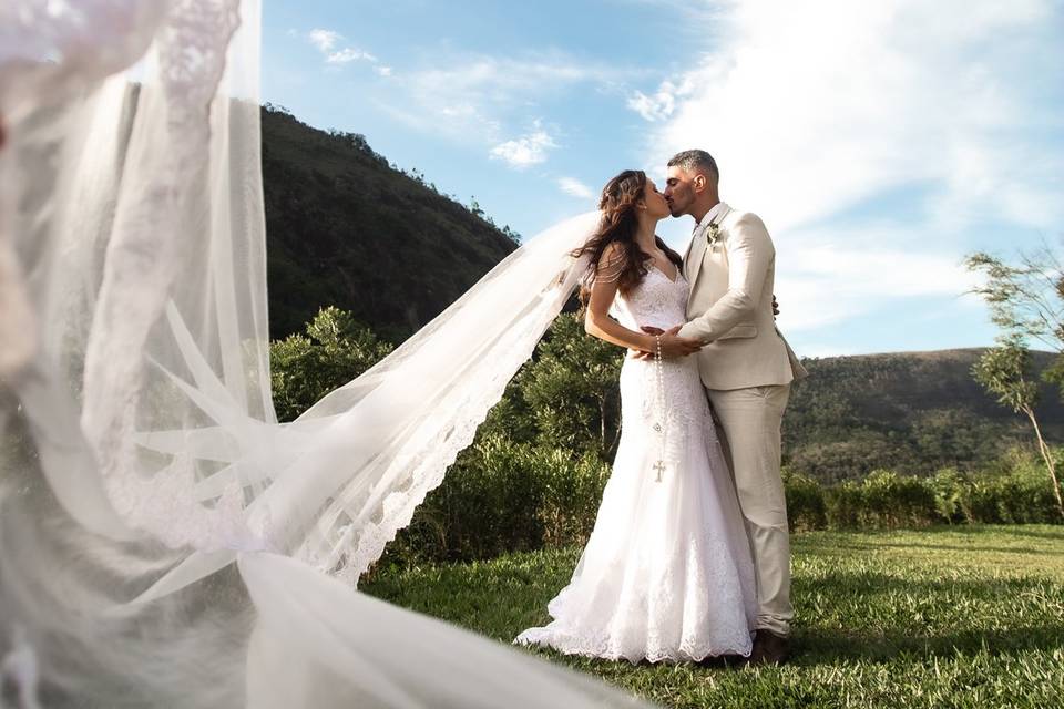 Casamento ao ar livre! 💍🍃