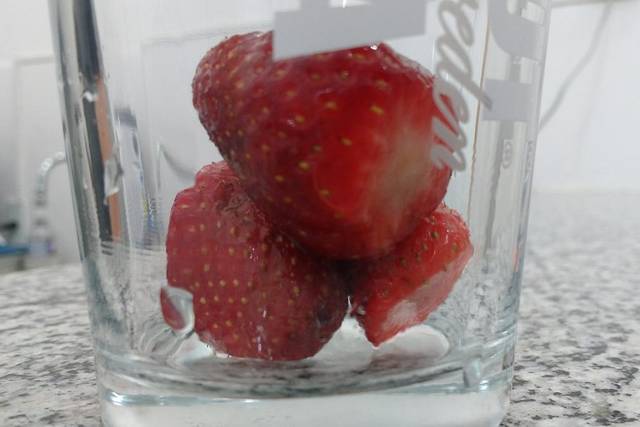 Drink de Morango Sem Álcool