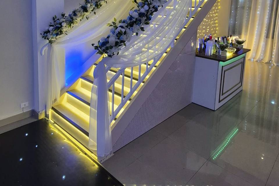 Escada decorada