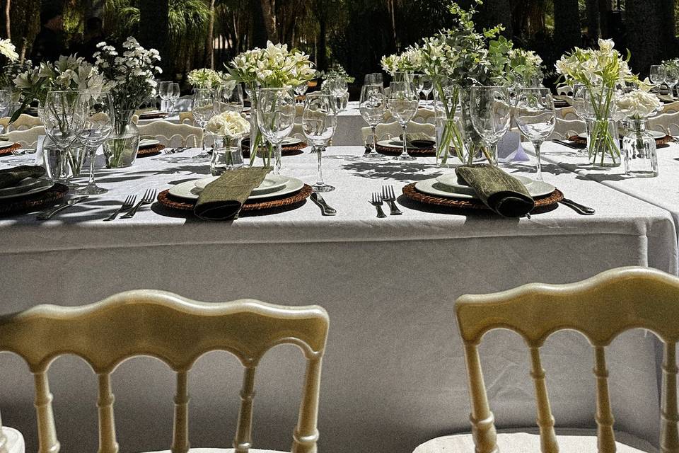 Mesa banquete
