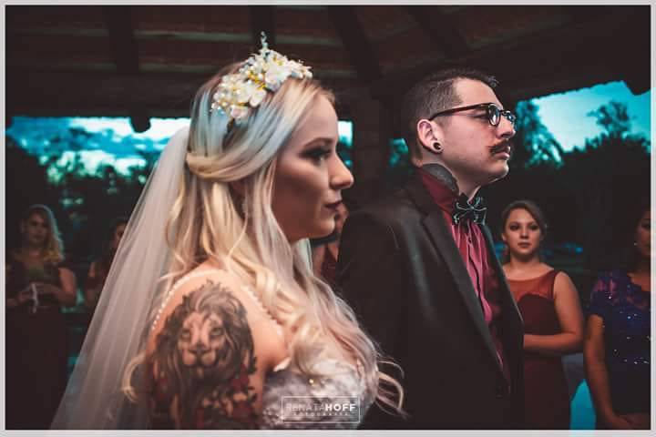 Casamento ao ar livre