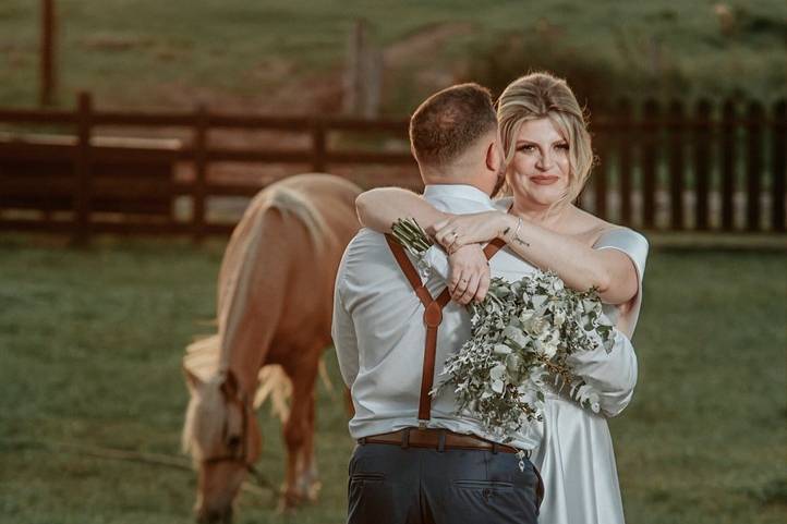 Casamento ao ar livre