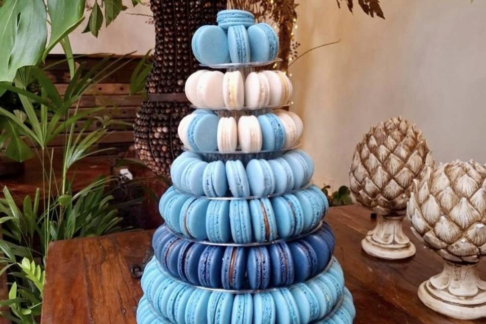 Torre de macarons