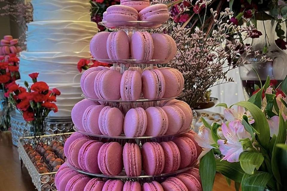 Torre de macarons