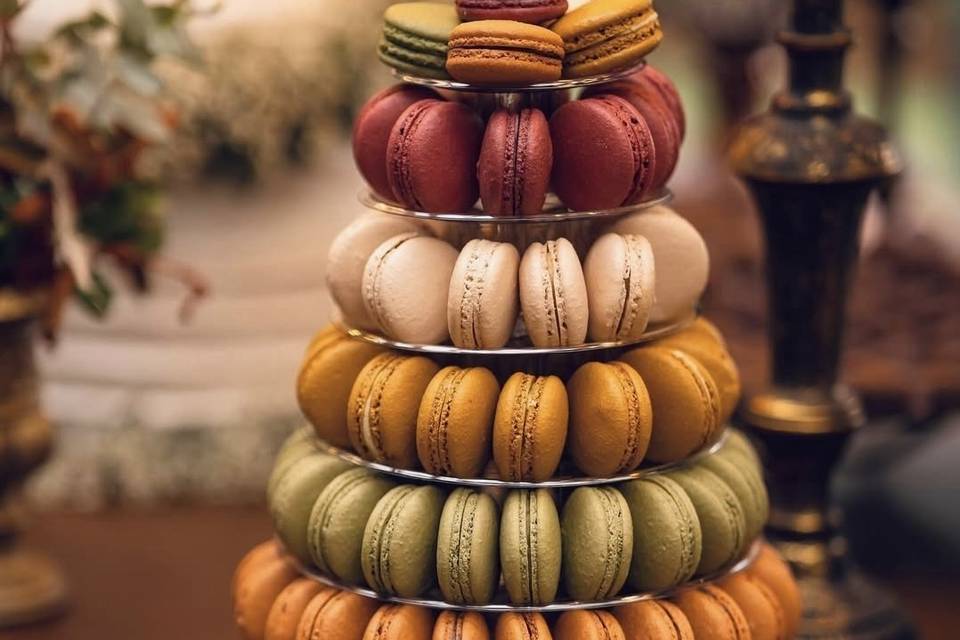 Torre de macarons