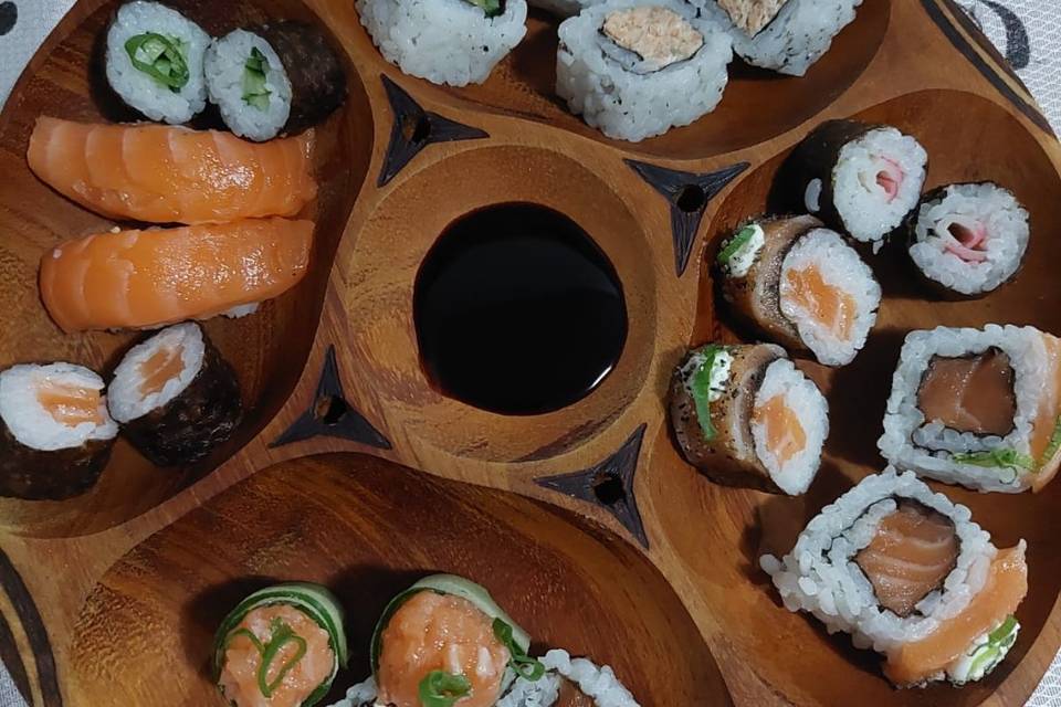 Ilha de sushi.