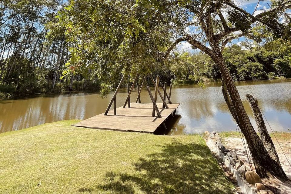 UPABA - Vista do lago.
