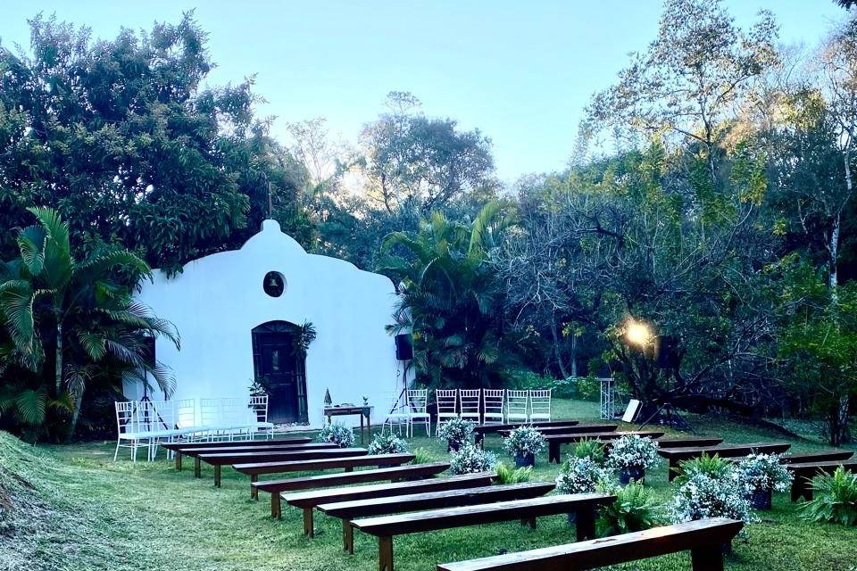 Cenário de igreja