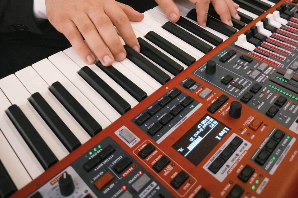 Piano para cerimônia