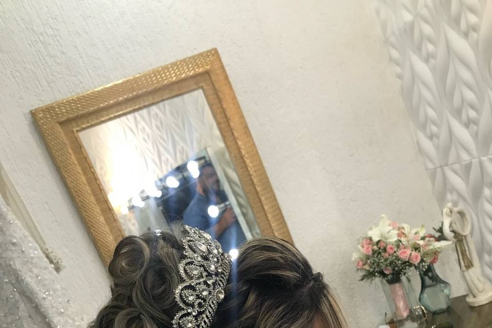 Penteado coque