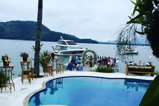 Cenário paradisíaco