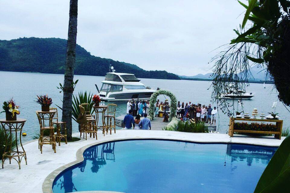 Cenário paradisíaco