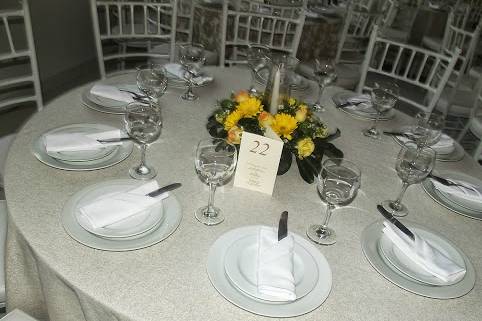 Decoração de mesa