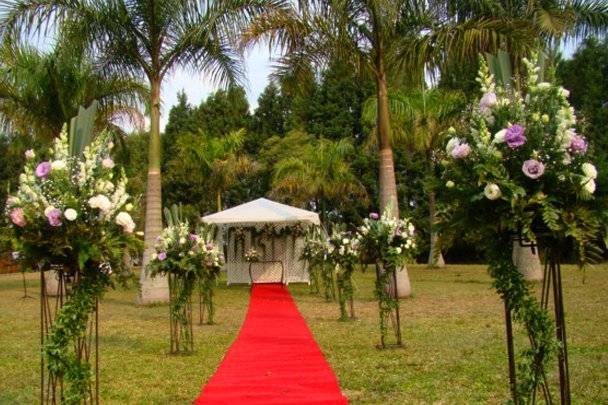 Decoração de cerimônia