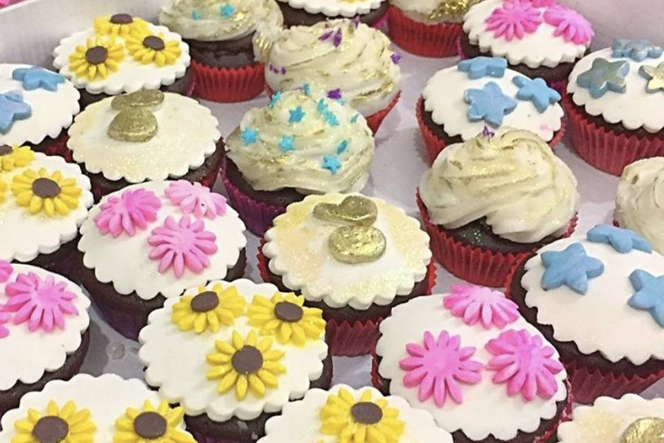 Cup Cake flores