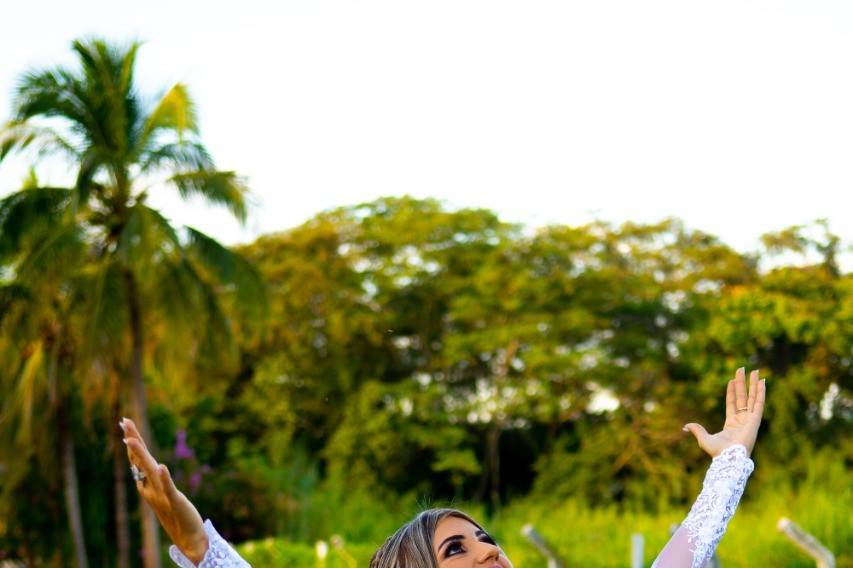 Noiva satisfeita