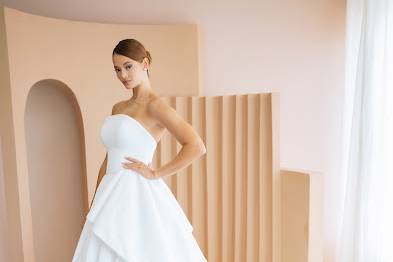 Vestido de noiva minimalista