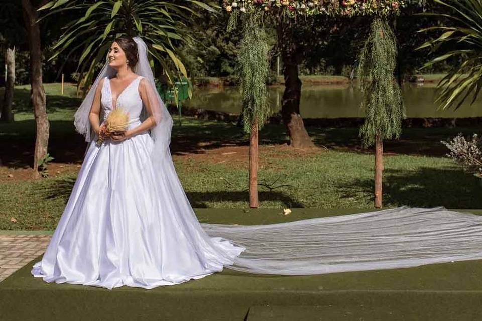 Vestido de noiva clássico