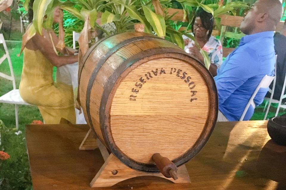 Barril de cachaça