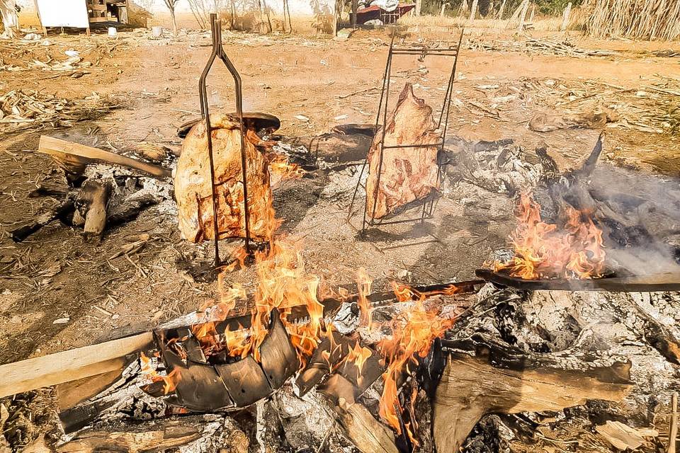 Costela a fogo de chão