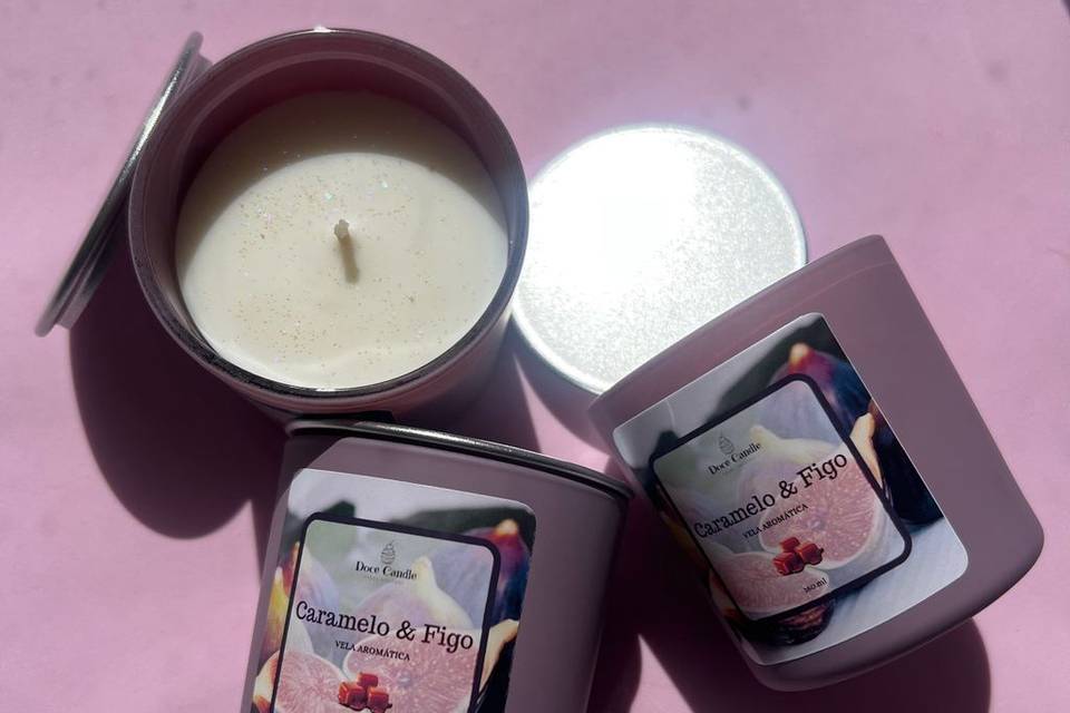 Vela Caramelo e Figo